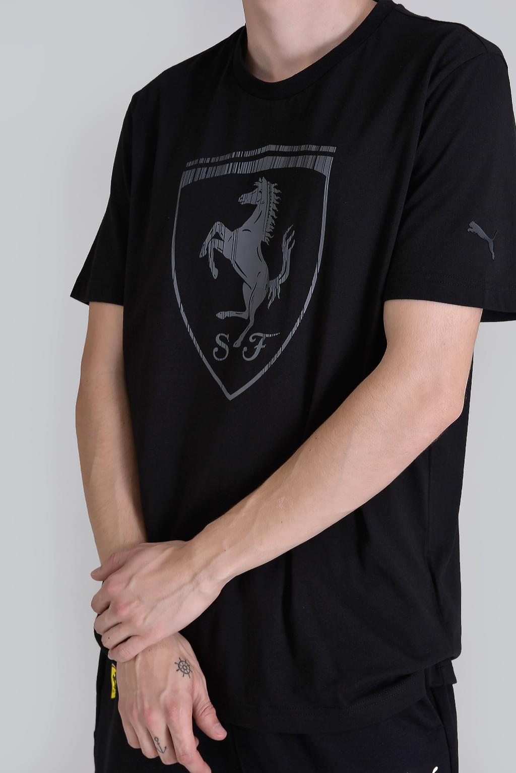 puma ferrari big shield tee