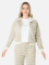T7 AOP Track Jacket beige